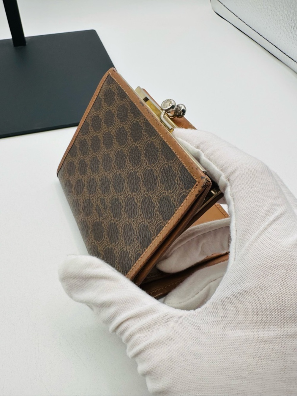 Celine Compact Monogram Wallet - Picture 14 of 14